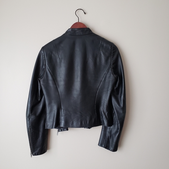DANIER LEATHER MOTO JACKET 🖤 - Picture 3 of 7